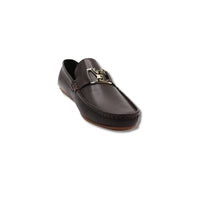 Black Mild Lather loafer lv Style