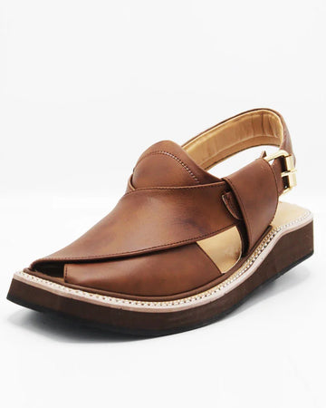 Sholite Pure leather Handmade Peshawari Kaptaan Chappal