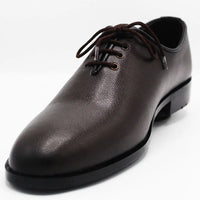 Dark Brown Pure Leather Formal Shoes for Men