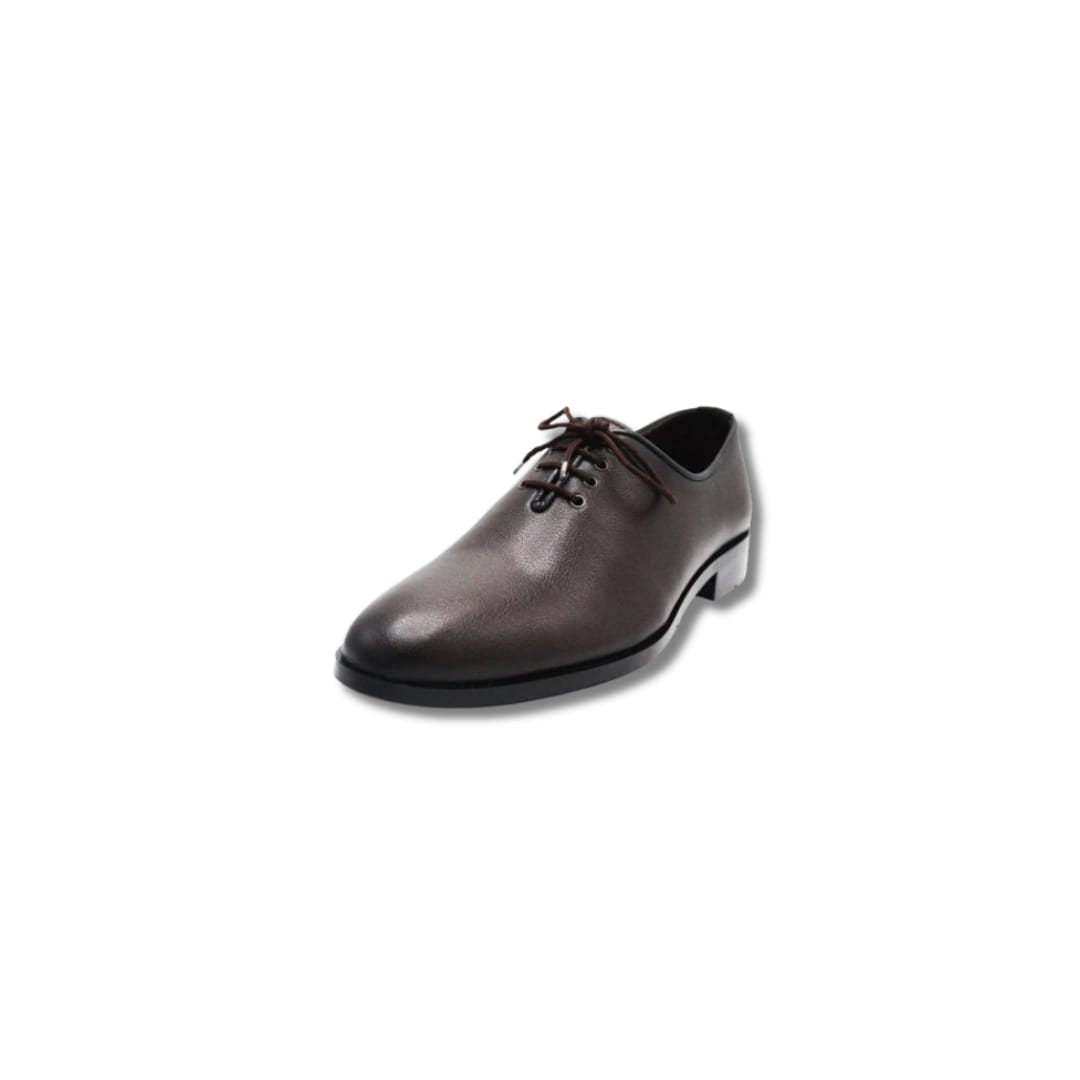 Dark Brown Pure Leather Formal Shoes for Men