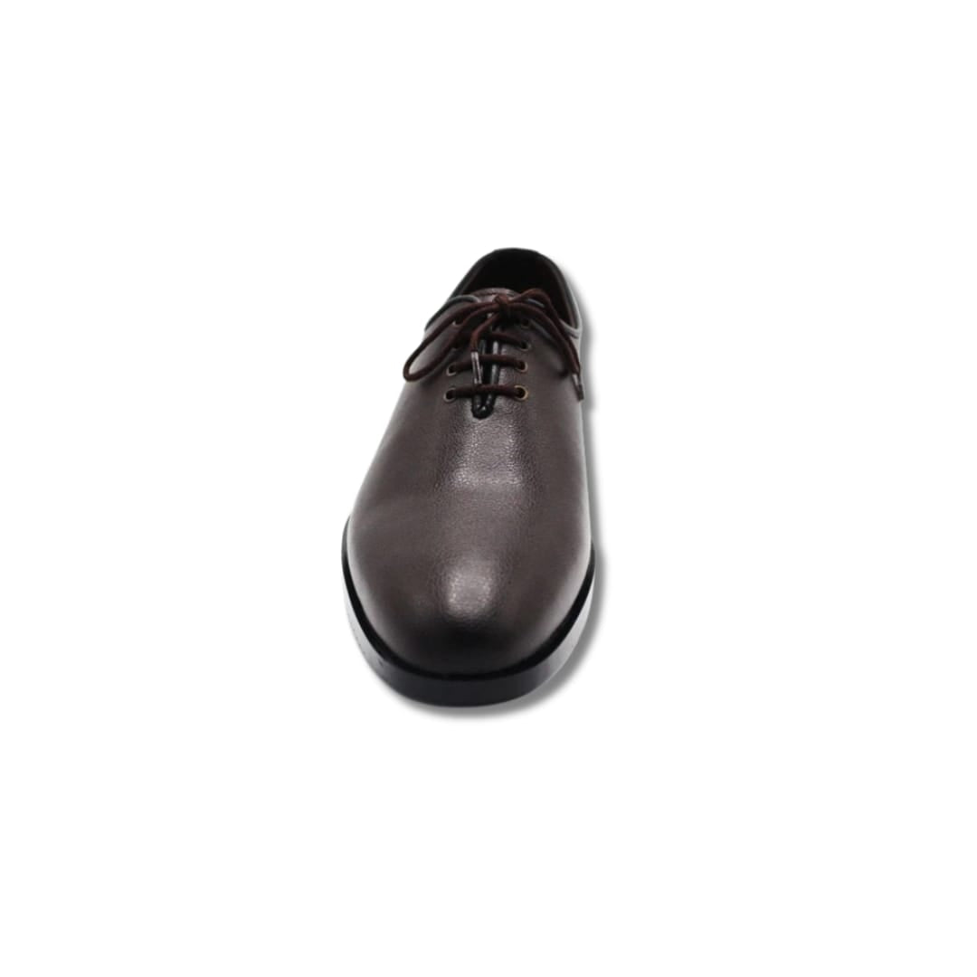 Dark Brown Pure Leather Formal Shoes for Men