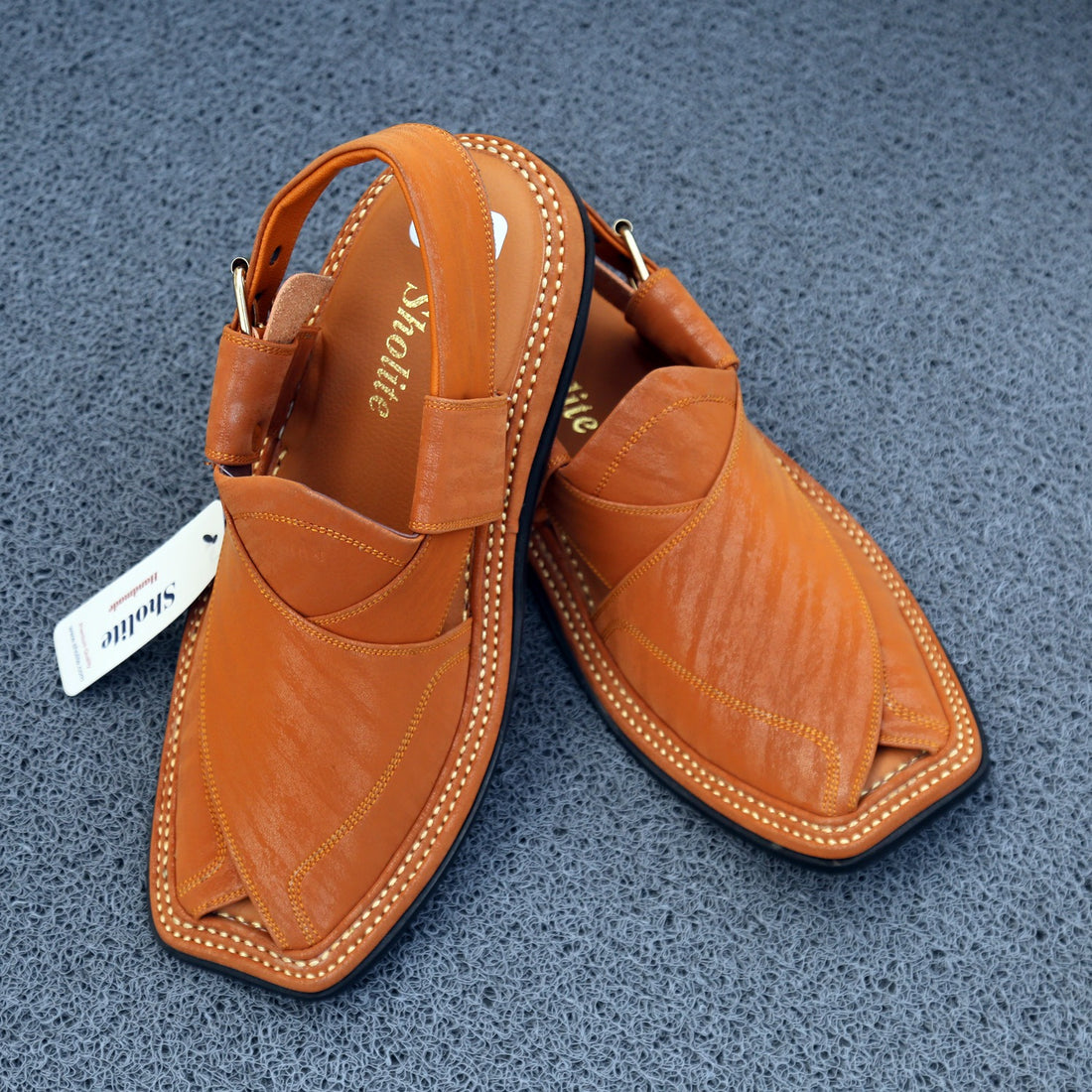 sholite luxury kaptan  mastard  flat