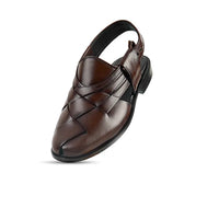 Sholite Pure leather Peshawari with leather Sole Kut Design